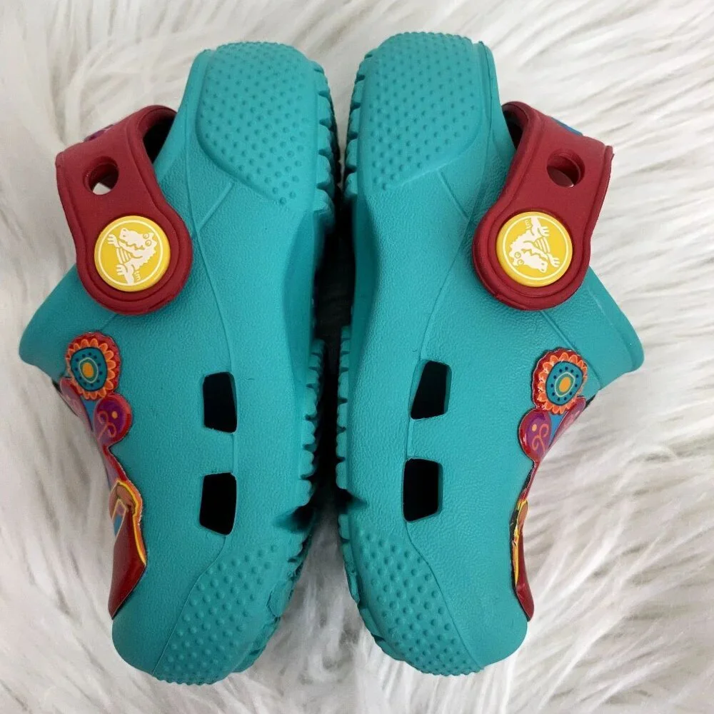 Crocs Disney Baby Toddler 4C Elena of Avalor Clogs Slip On Water Shoes